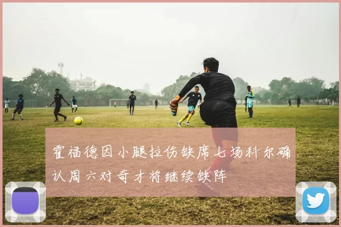 霍福德因小腿拉伤缺席七场科尔确认周六对奇才将继续缺阵